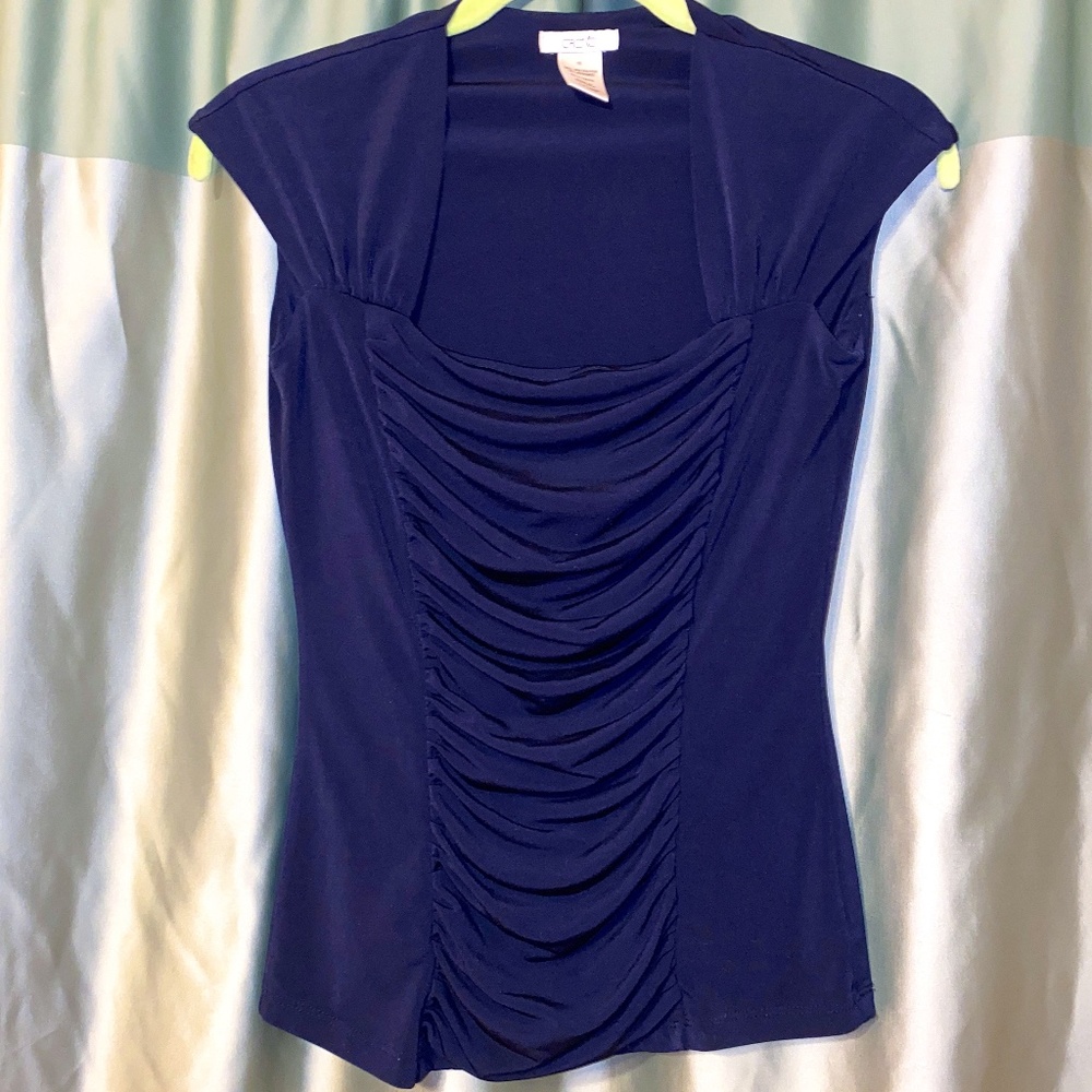 Cache Blue Top, Xs - image 1